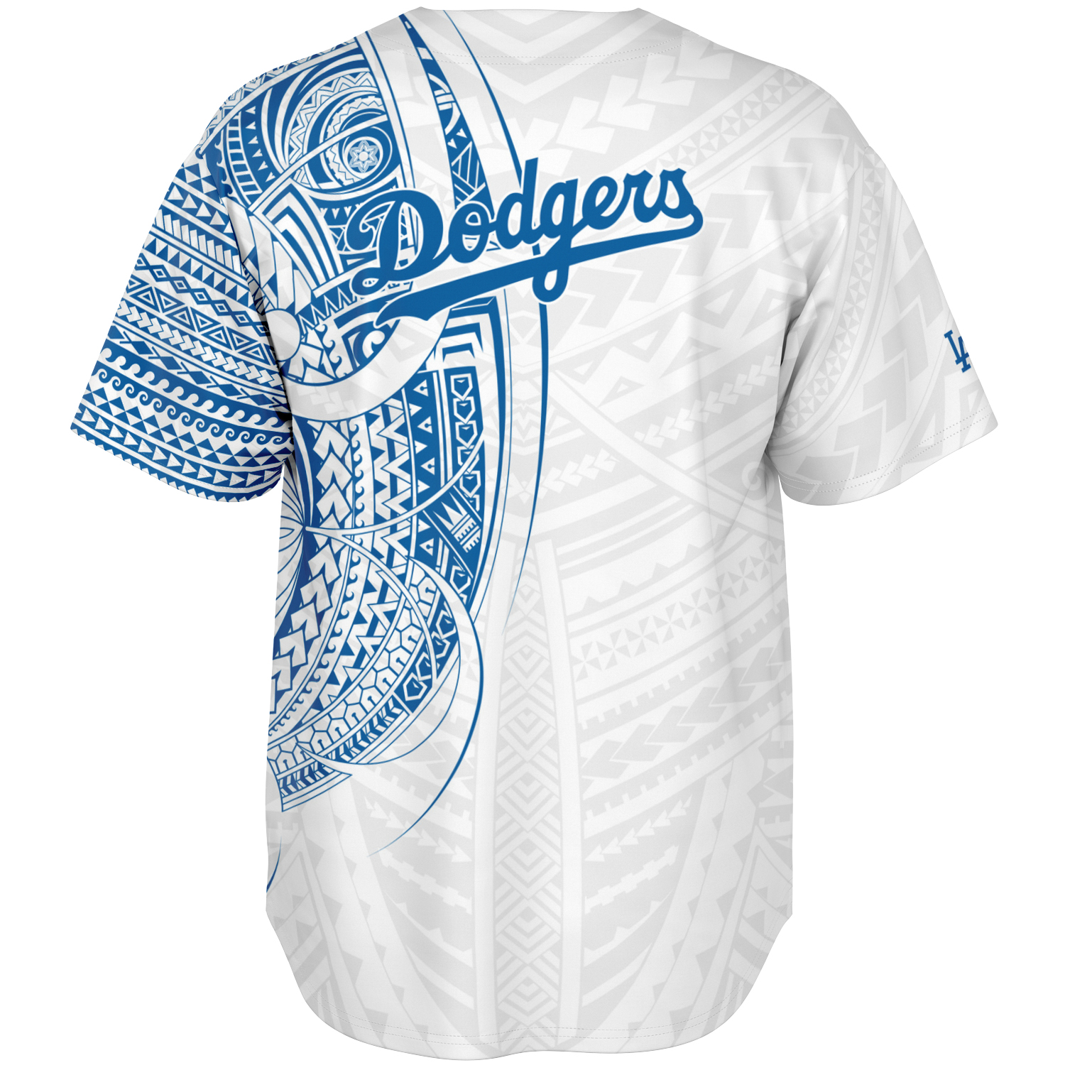 Disneyland (Los Angeles Dodgers style) White & Blue (M) Limited Baseball  jersey